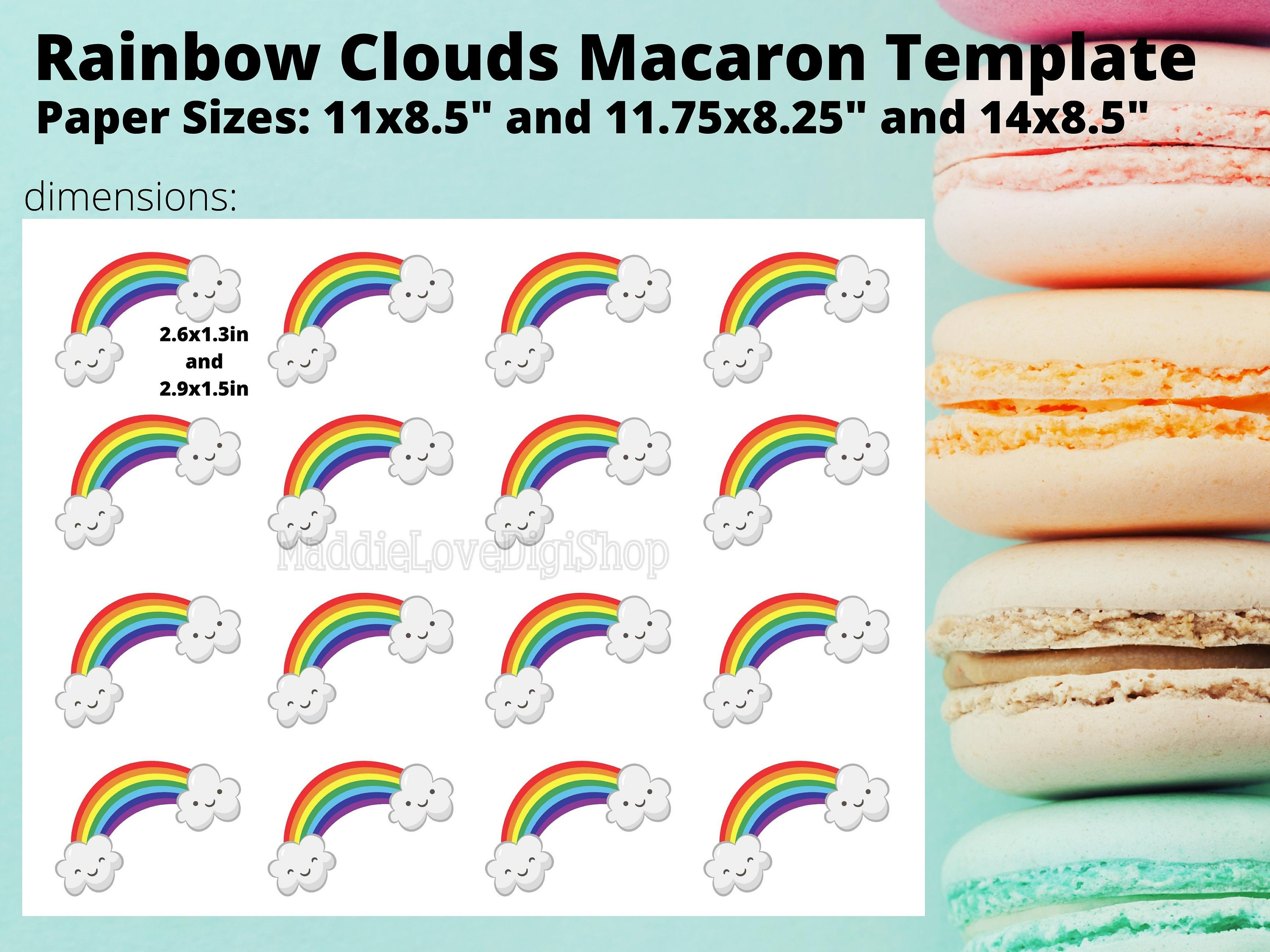 Detail Cloud Macaron Template Nomer 14