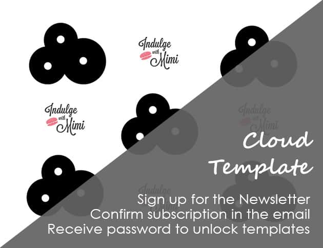 Detail Cloud Macaron Template Nomer 9