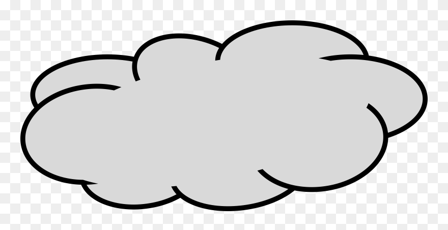 Detail Cloud Transparent Clipart Nomer 11