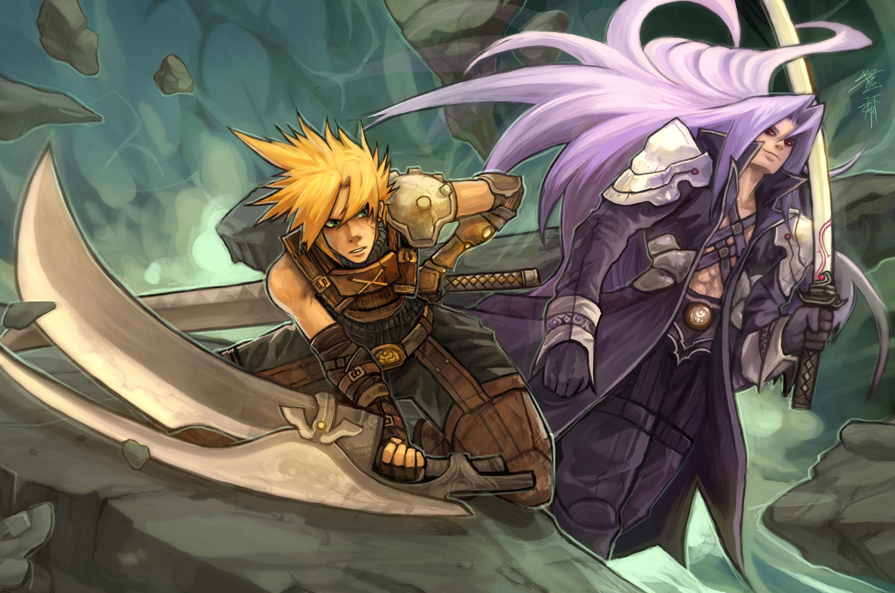 Detail Cloud Vs Sephiroth Nomer 23