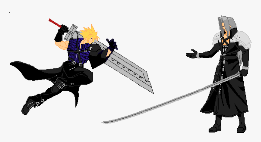 Detail Cloud Vs Sephiroth Nomer 39