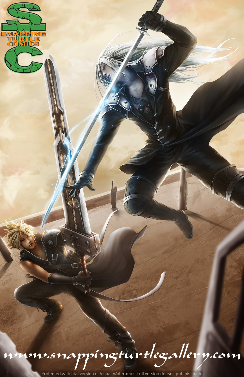 Detail Cloud Vs Sephiroth Nomer 41