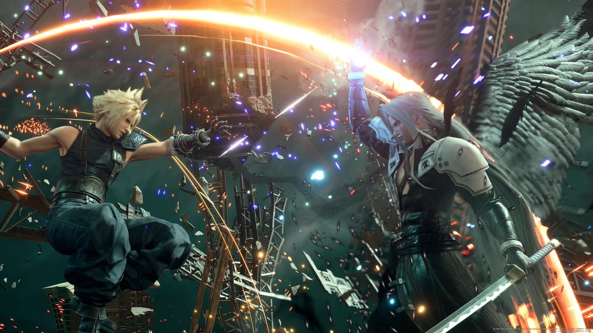Detail Cloud Vs Sephiroth Nomer 10