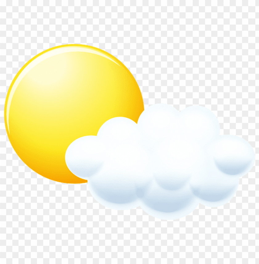 Detail Clouds And Sun Clipart Nomer 45
