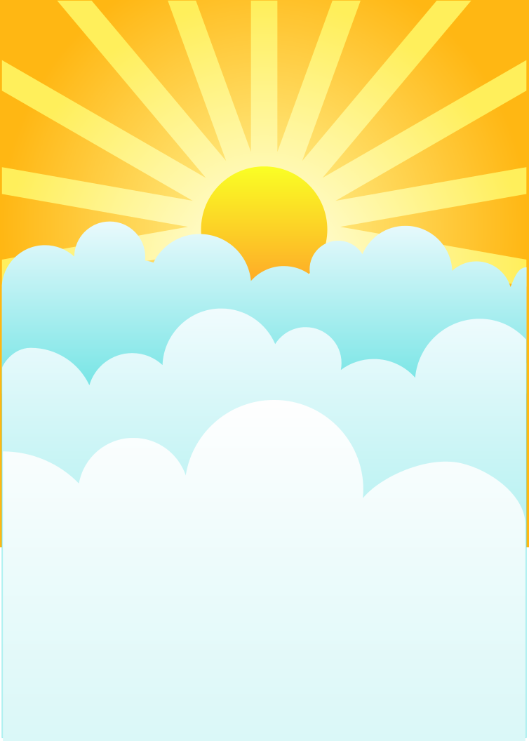 Detail Clouds And Sun Clipart Nomer 47