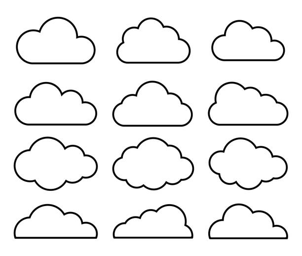 Detail Clouds Images Clip Art Nomer 14