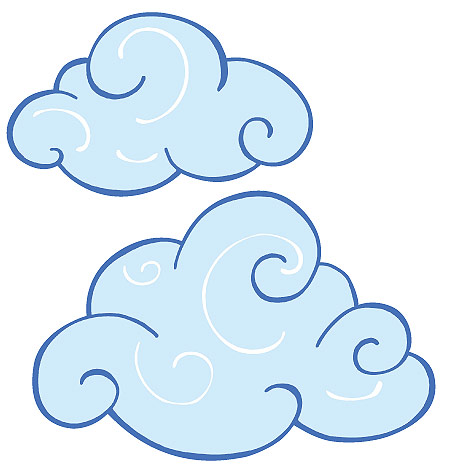 Detail Clouds Images Clip Art Nomer 52