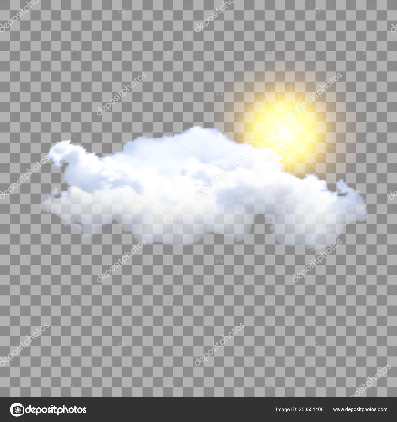 Detail Clouds On Transparent Background Nomer 55