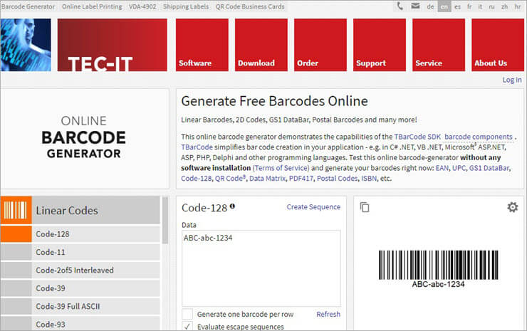 Detail Clover Barcode Generator Nomer 21