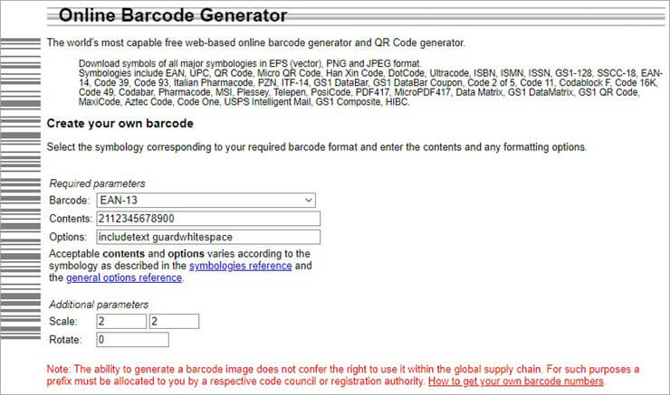 Detail Clover Barcode Generator Nomer 24