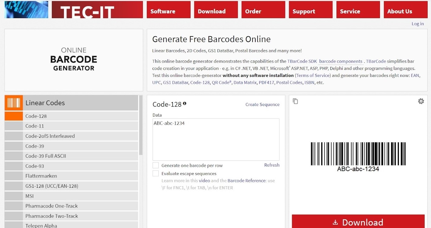 Detail Clover Barcode Generator Nomer 40