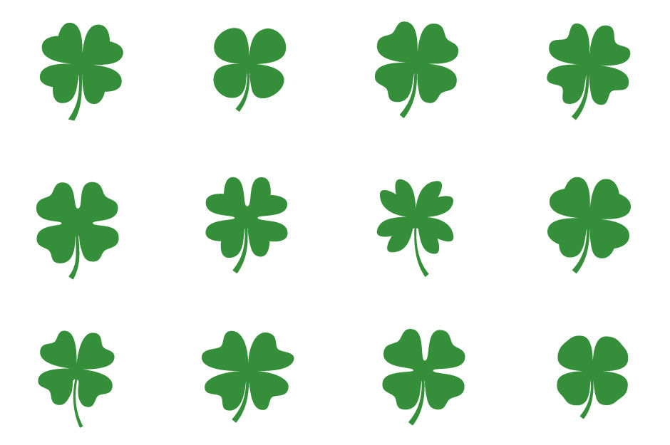 Detail Clover Images Clip Art Nomer 13