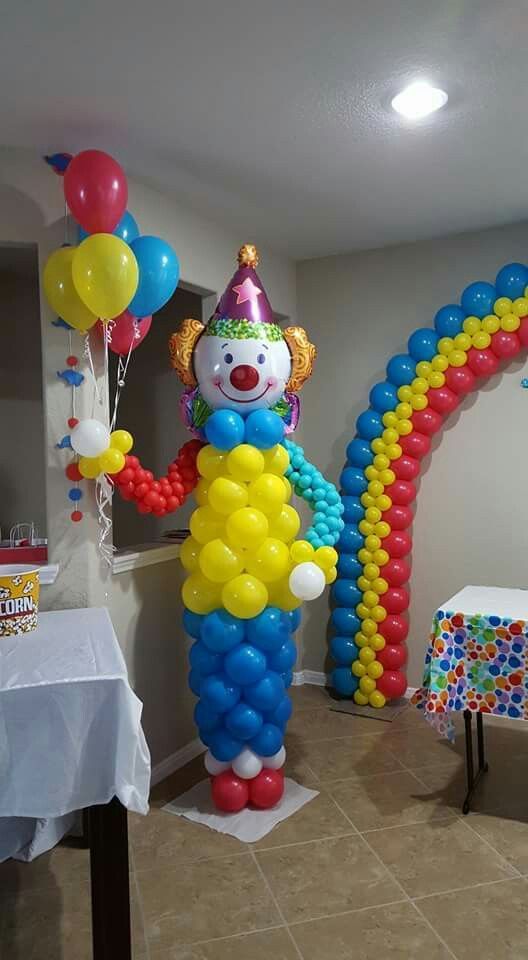 Detail Clown Balloon Column Nomer 2