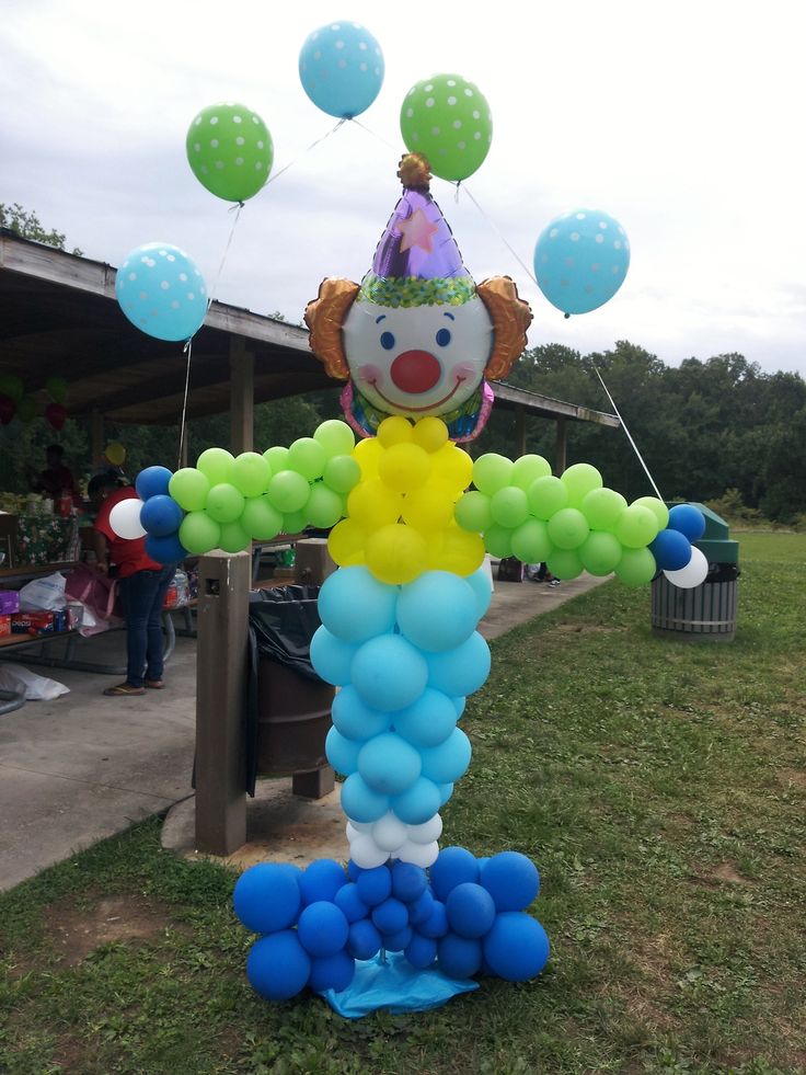 Detail Clown Balloon Column Nomer 22