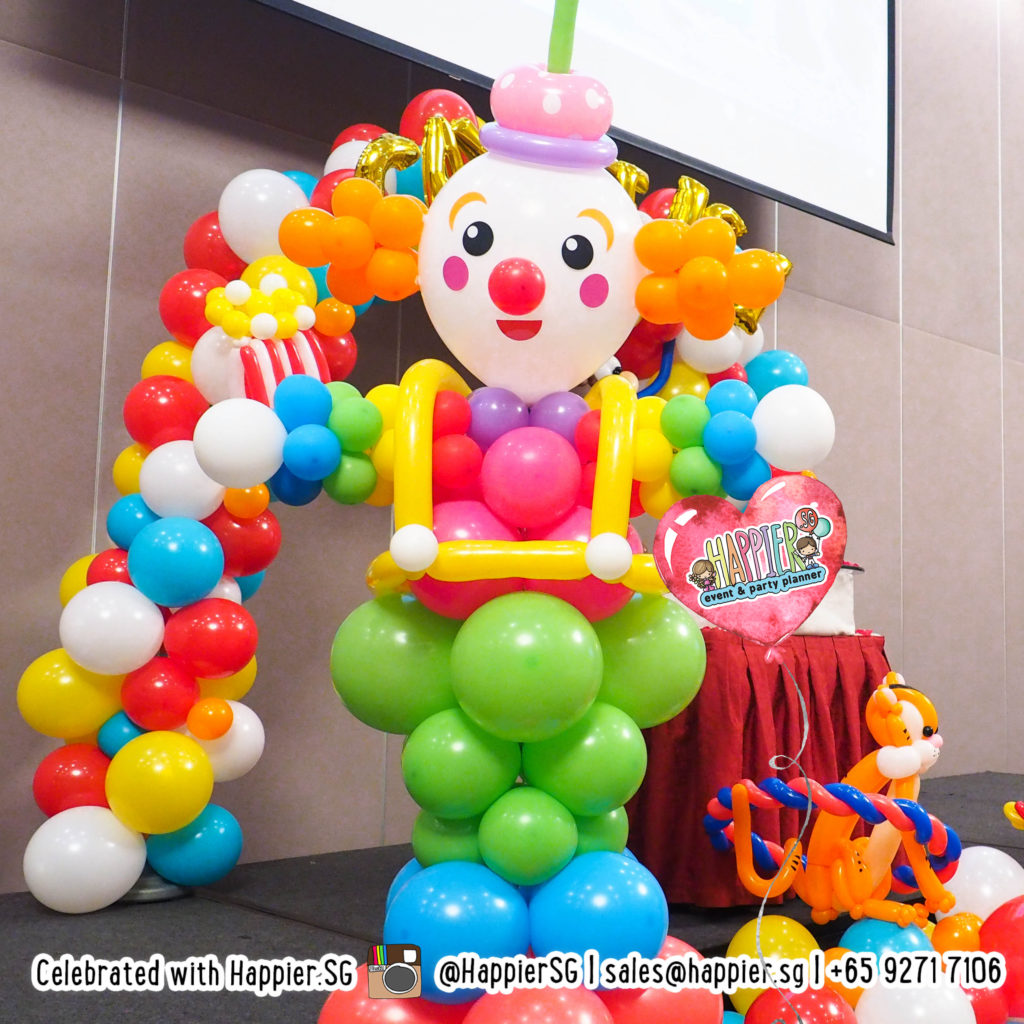 Detail Clown Balloon Column Nomer 26