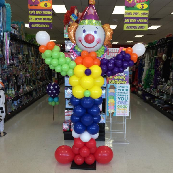 Detail Clown Balloon Column Nomer 37