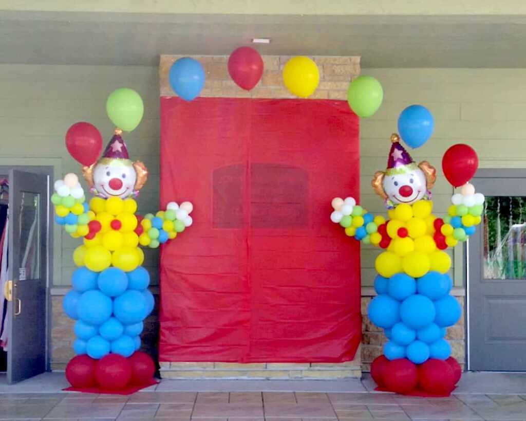 Detail Clown Balloon Column Nomer 6