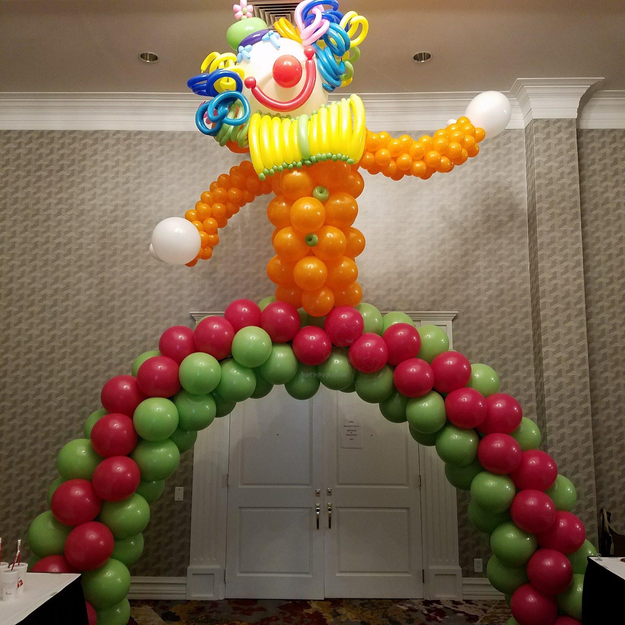Detail Clown Balloon Column Nomer 44