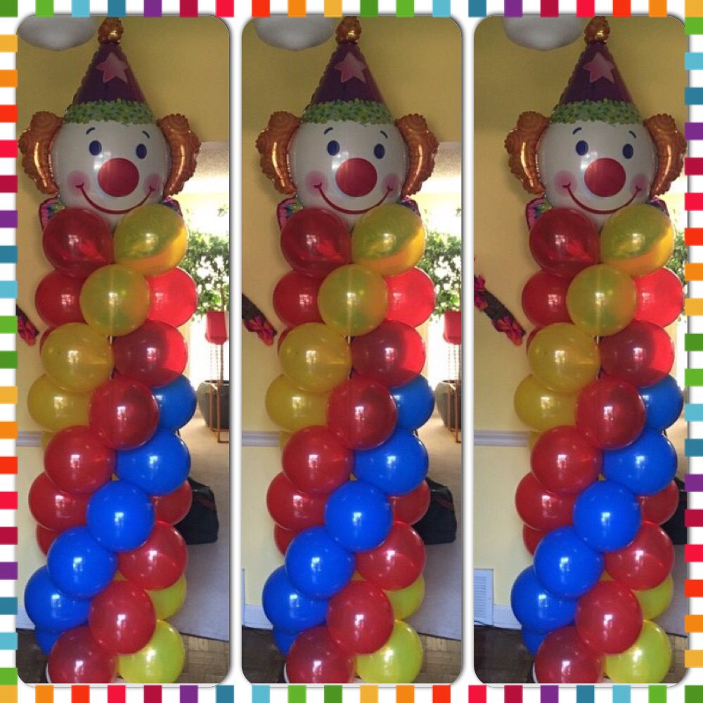 Detail Clown Balloon Column Nomer 7