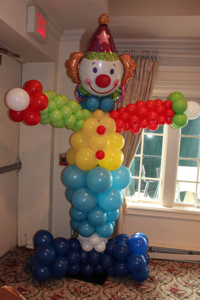 Detail Clown Balloon Column Nomer 10