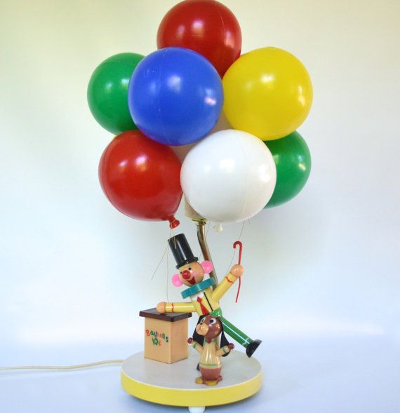 Detail Clown Balloon Lamp Nomer 7
