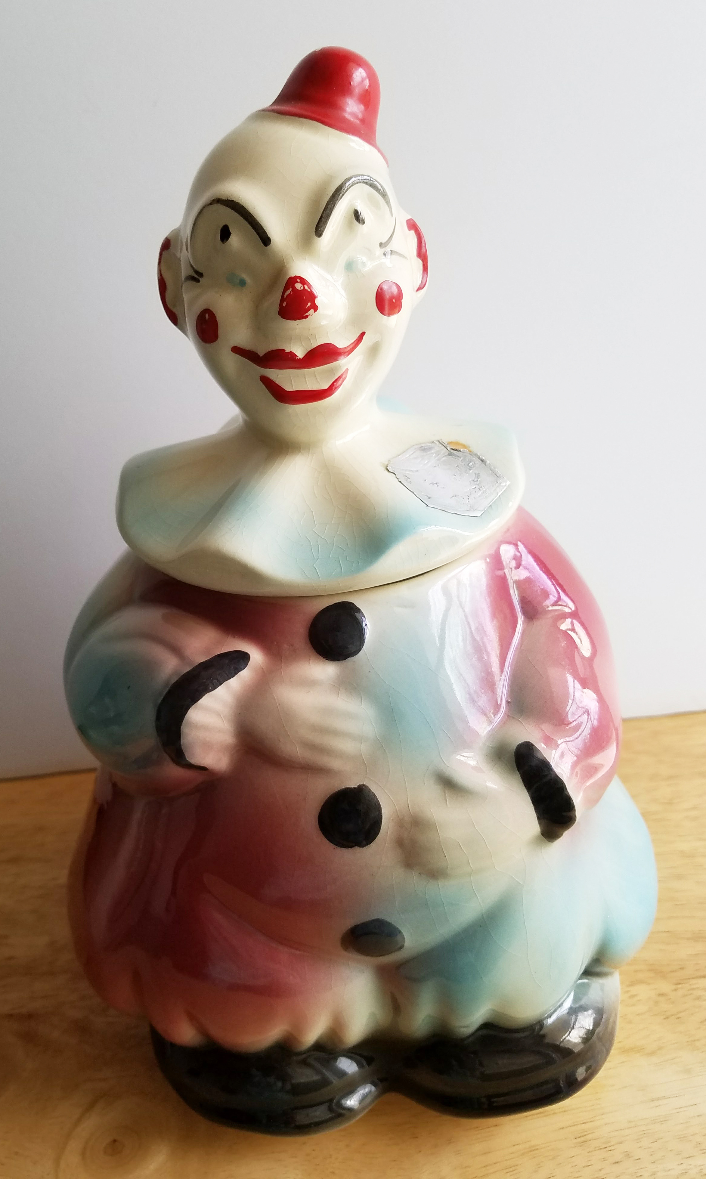 Clown Cookie Jar - KibrisPDR
