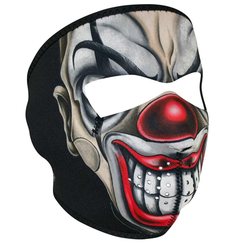 Clown Face Mask Motorcycle - KibrisPDR