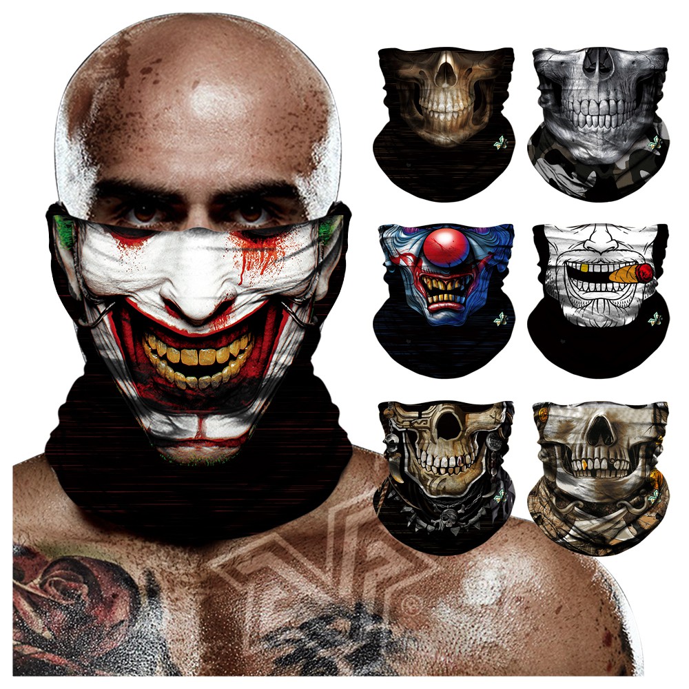 Detail Clown Face Mask Motorcycle Nomer 26