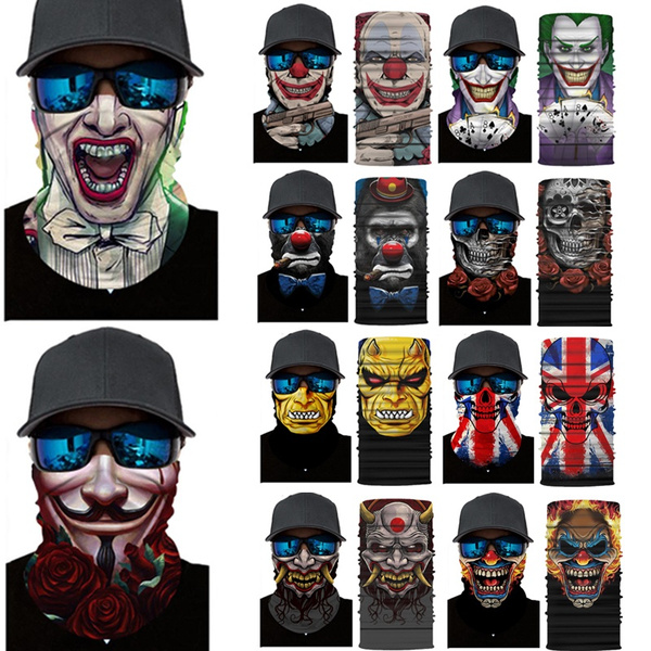 Detail Clown Face Mask Motorcycle Nomer 36