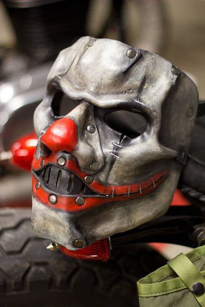 Detail Clown Face Mask Motorcycle Nomer 4