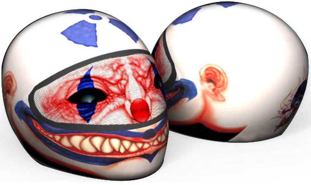 Detail Clown Face Mask Motorcycle Nomer 41