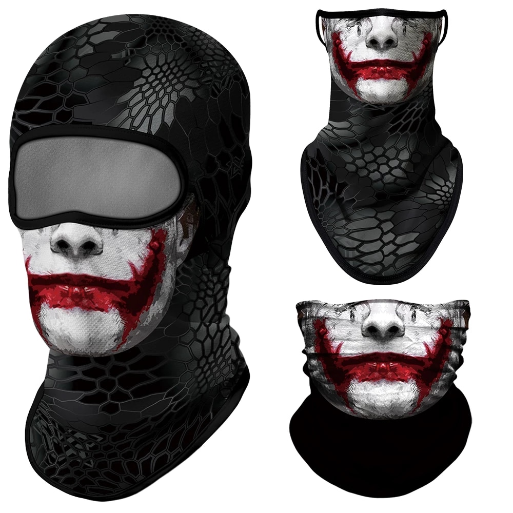 Detail Clown Face Mask Motorcycle Nomer 44