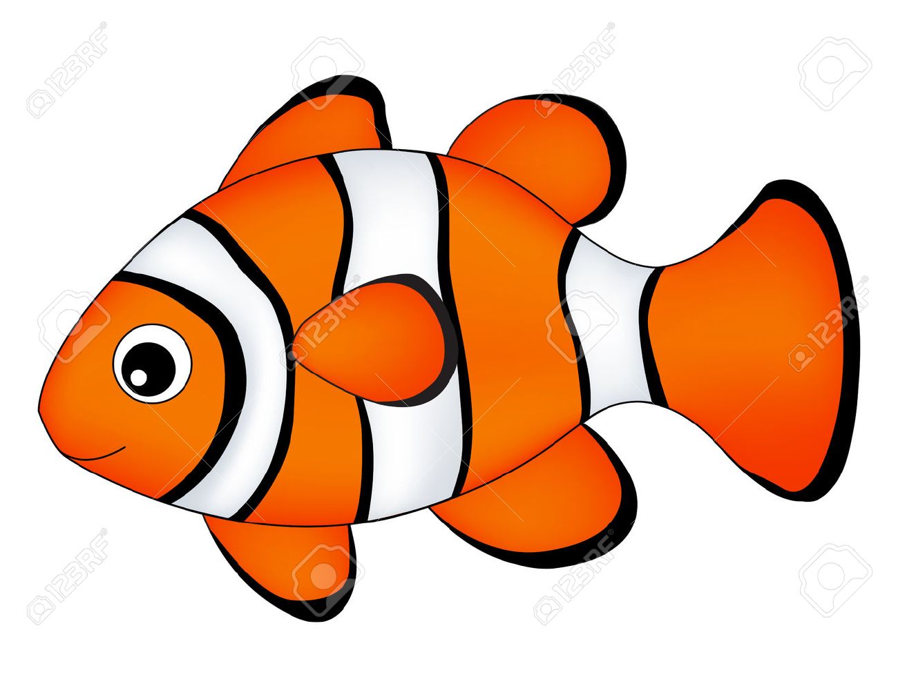 Detail Clown Fish Clipart Nomer 14