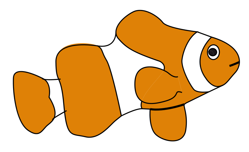 Detail Clown Fish Clipart Nomer 33