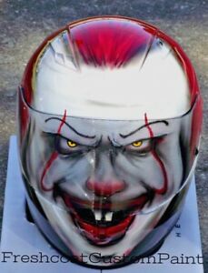 Detail Clown Motorcycle Helmet Nomer 49