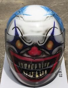 Detail Clown Motorcycle Helmet Nomer 9