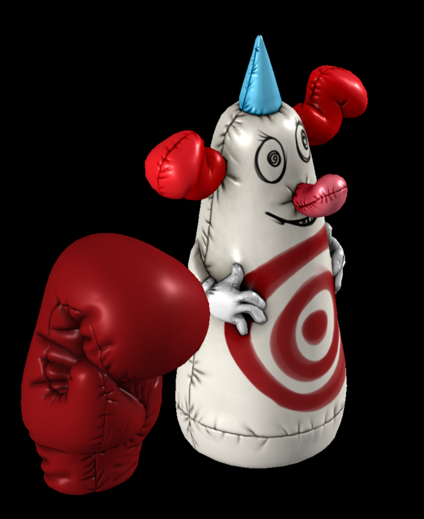 Detail Clown Punching Bag Nomer 42