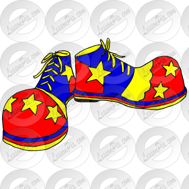 Detail Clown Shoes Clipart Nomer 28