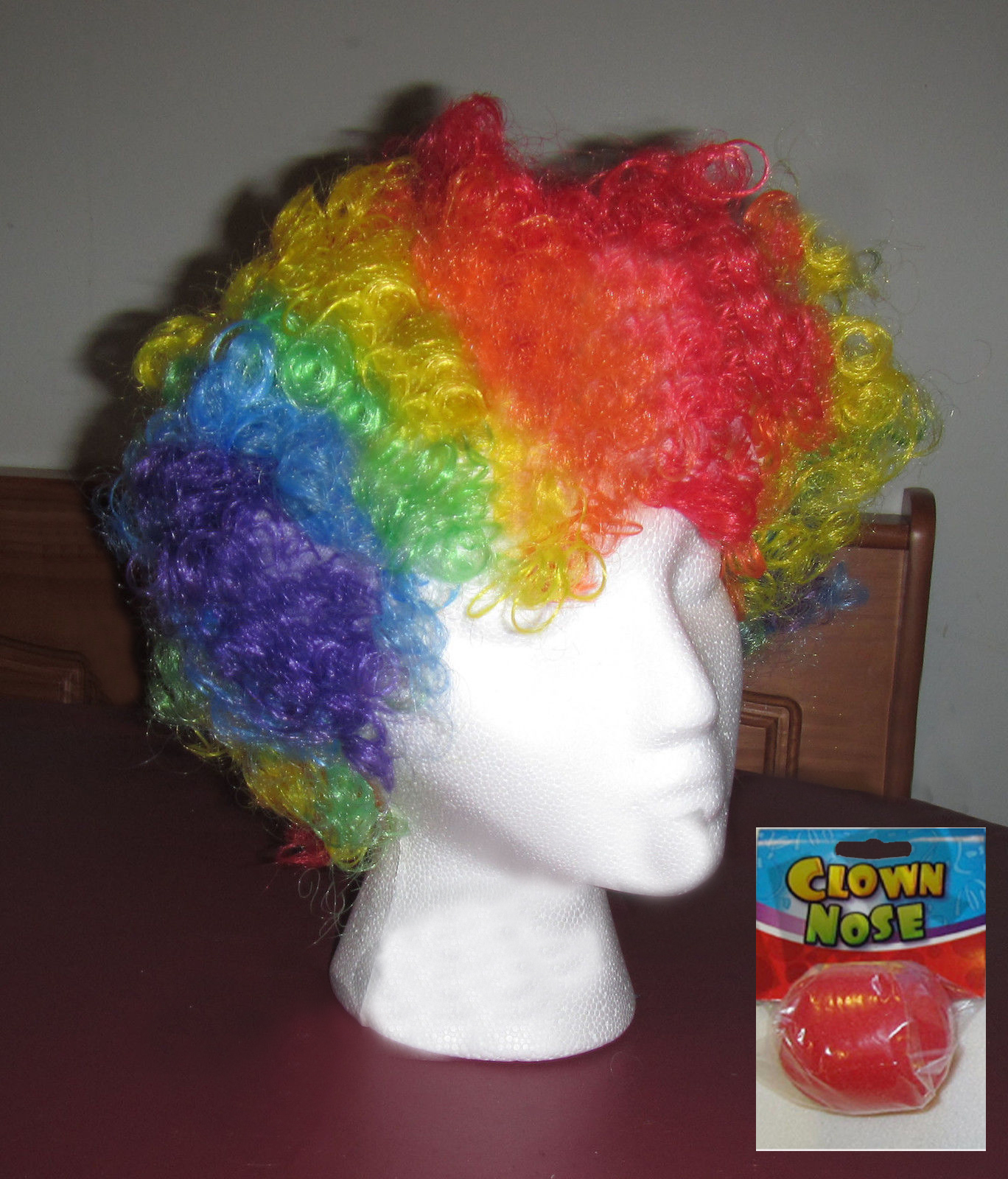 Detail Clown Wig Amazon Nomer 59