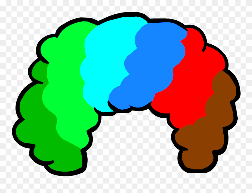 Detail Clown Wig No Background Nomer 7