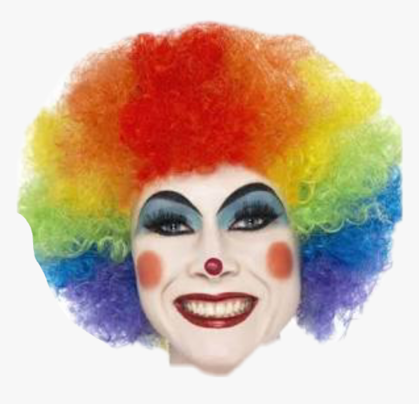 Detail Clown Wig Transparent Nomer 26