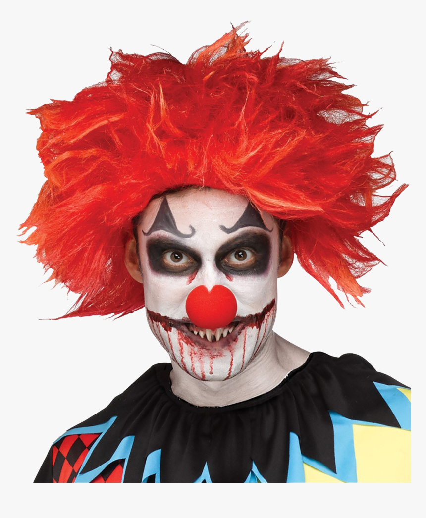 Detail Clown Wig Transparent Nomer 35