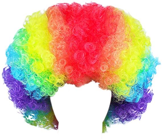 Detail Clown Wig Transparent Nomer 5