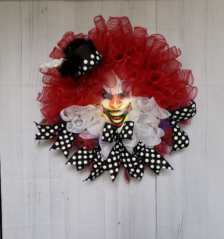 Detail Clown Wreath Nomer 60