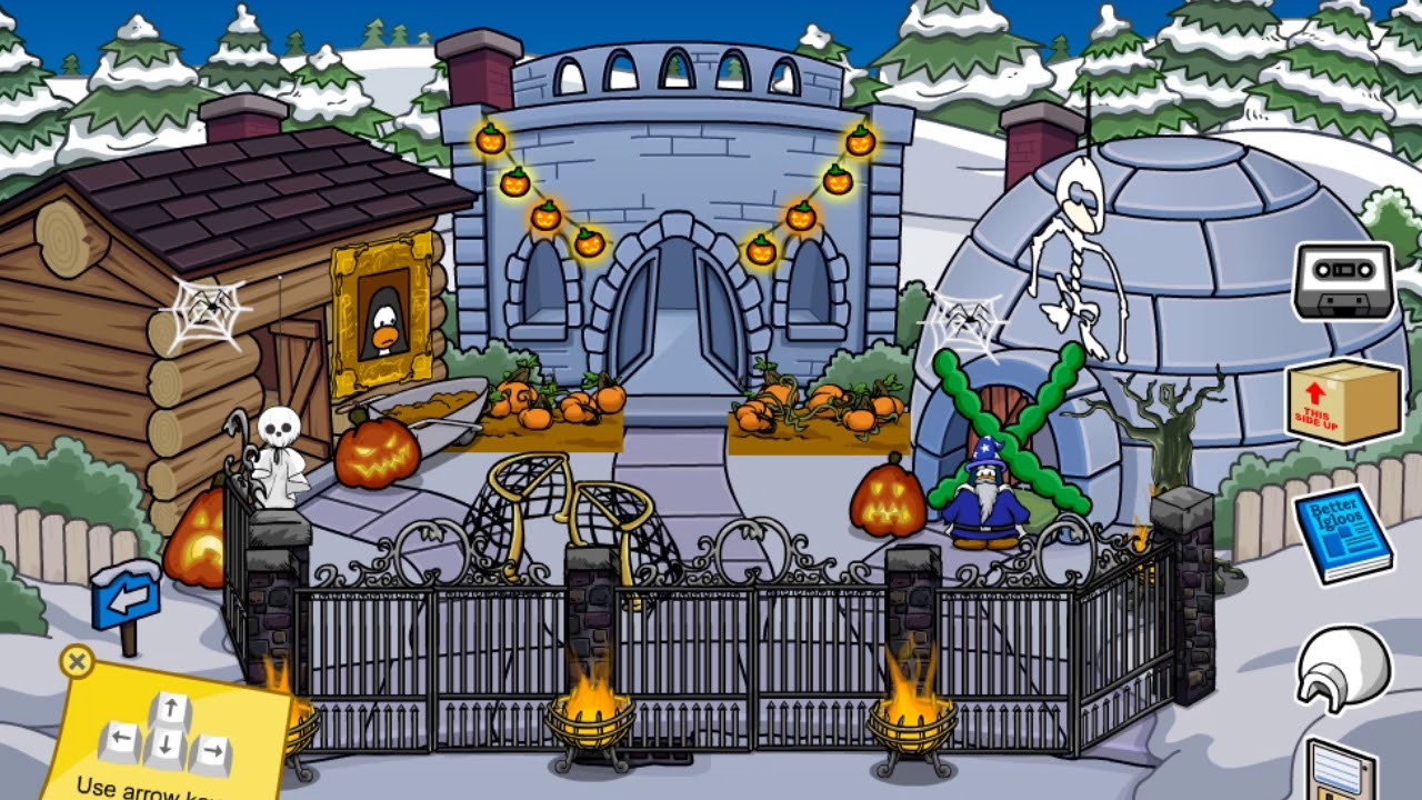 Club Penguin Halloween Igloos - KibrisPDR