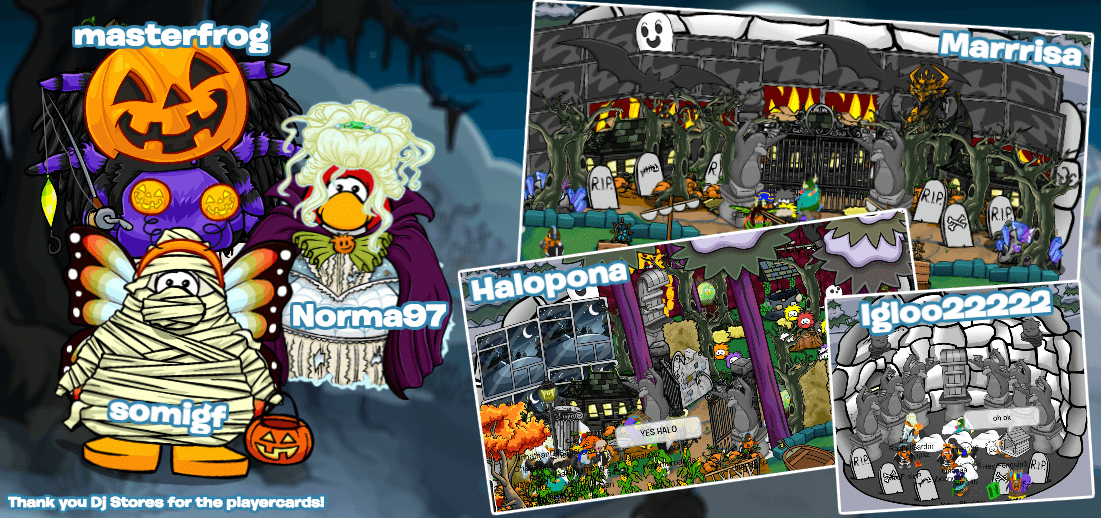 Detail Club Penguin Halloween Igloos Nomer 29