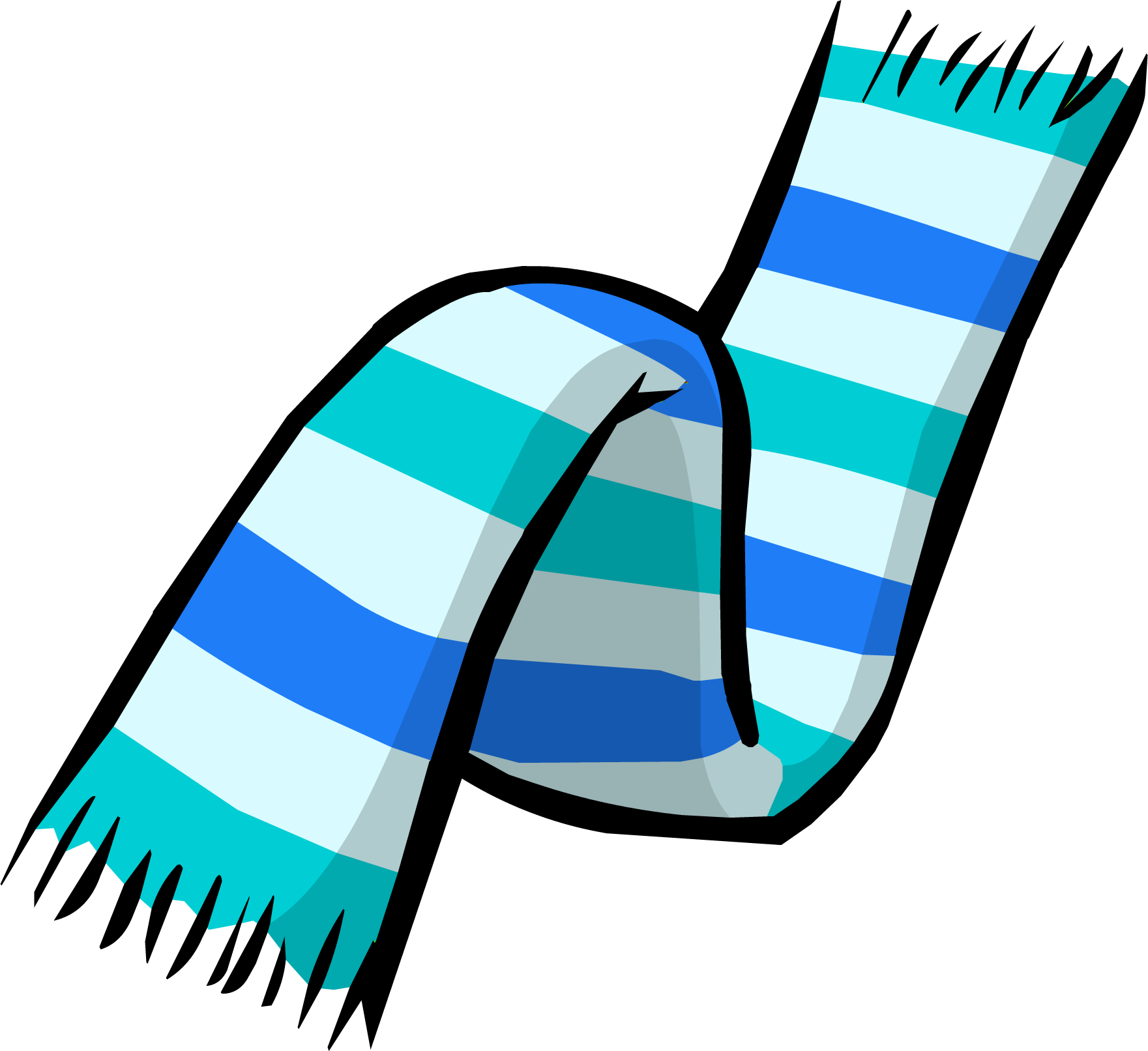 Detail Club Penguin Scarf Nomer 4