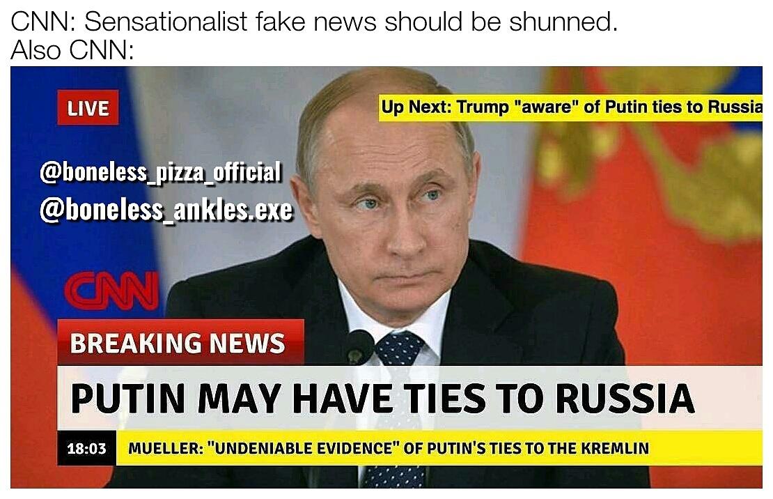 Detail Cnn Fake News Meme Nomer 8