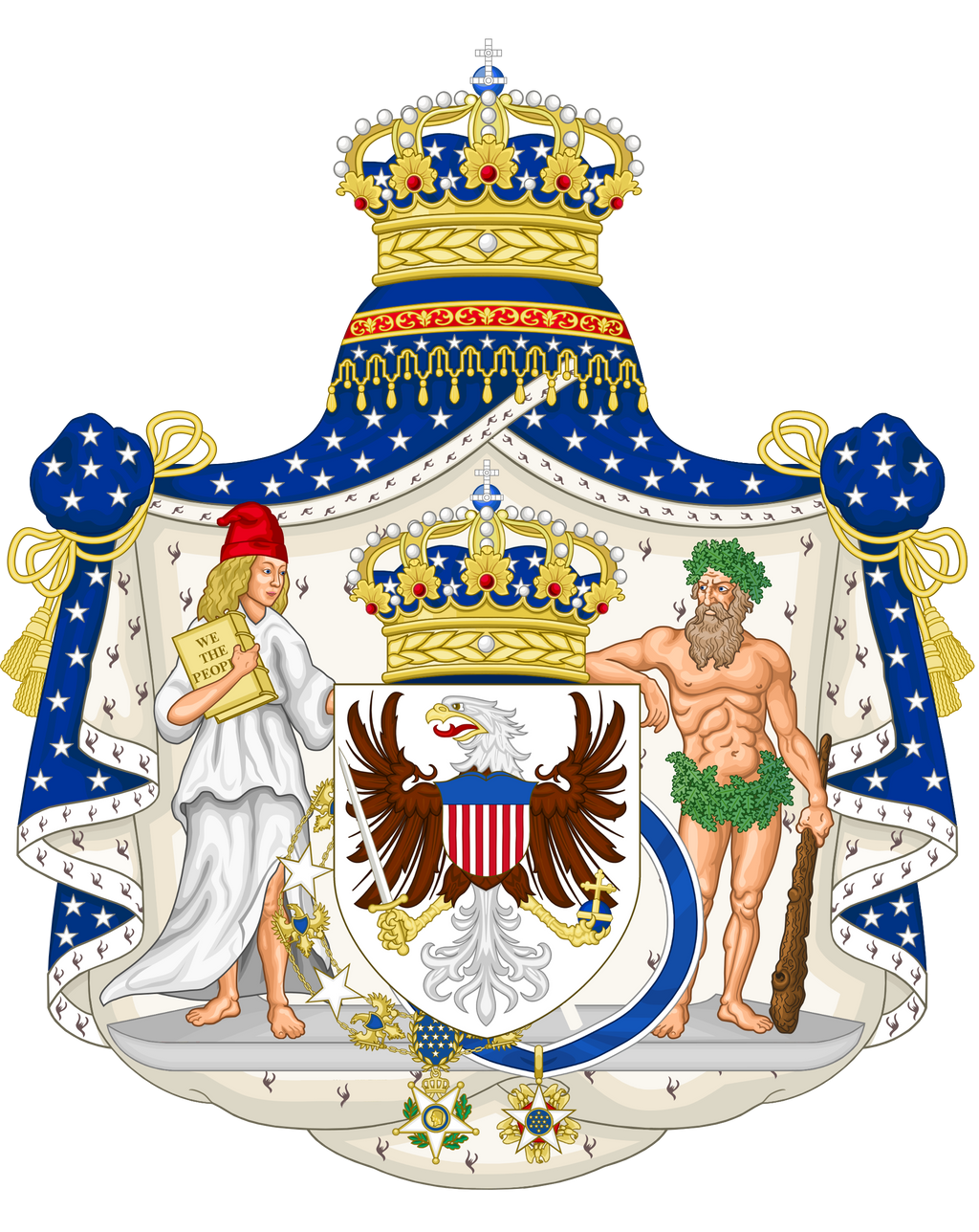 Detail Coat Of Arms Of The United States Nomer 25
