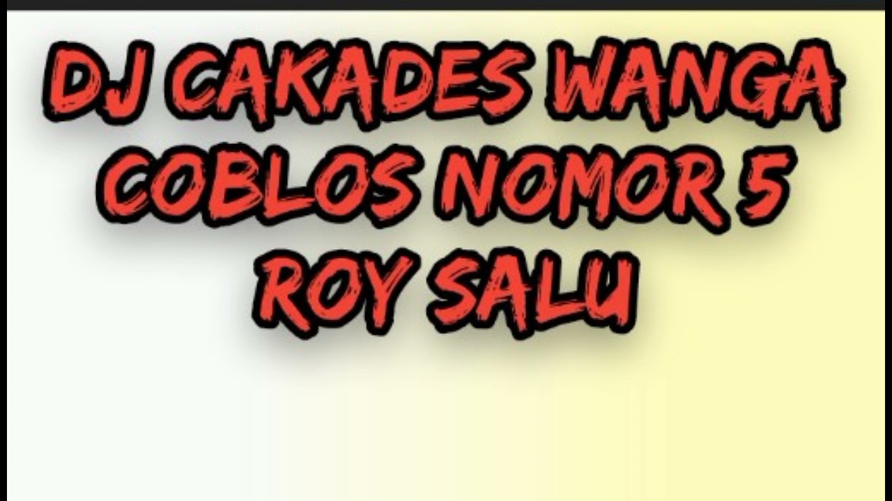 Detail Coblos No 5 Nomer 29